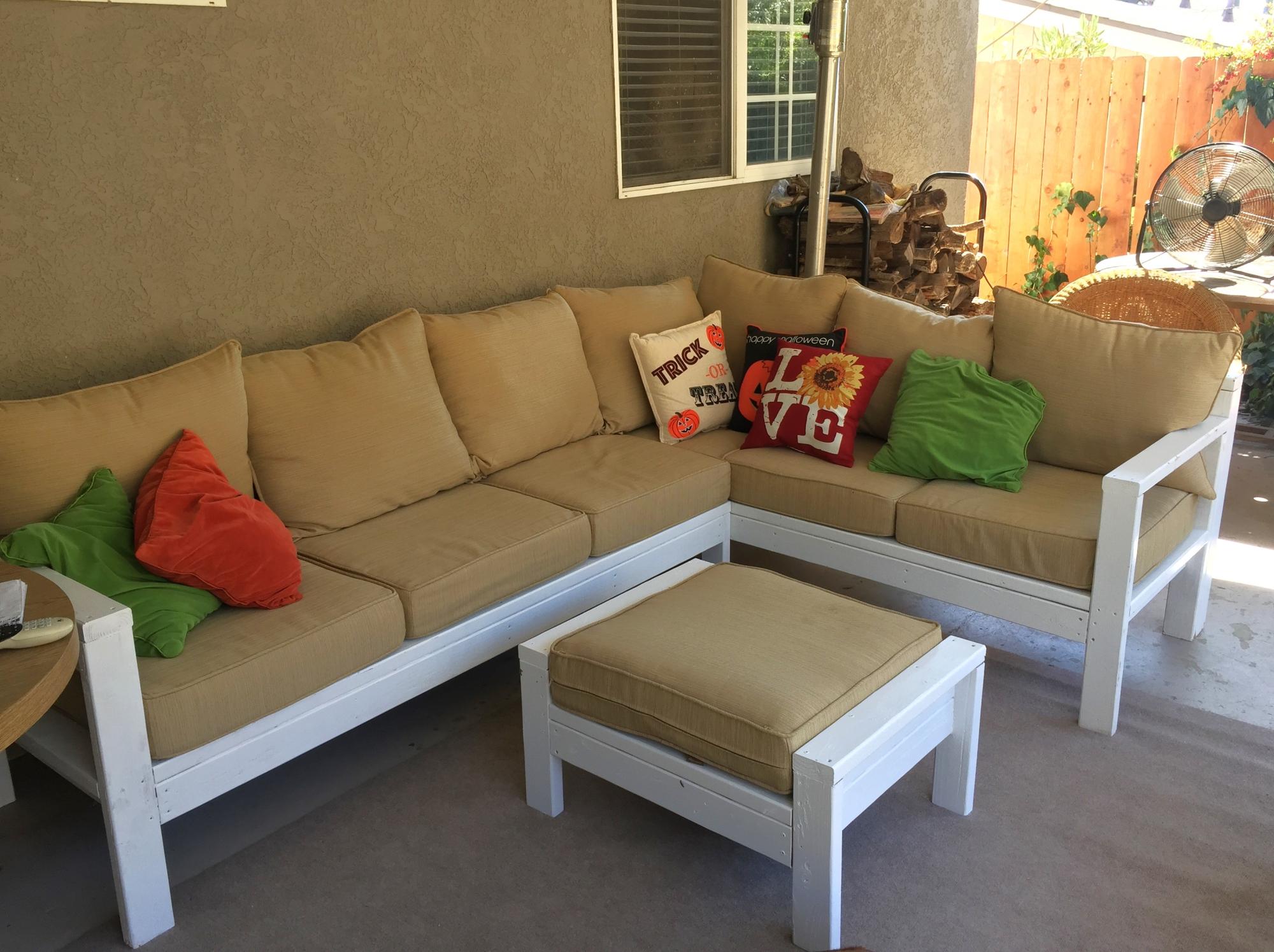 Outdoor Sectional Sofa Ana White